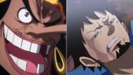 During the Egghead Arc, Teach crushed Law (Image via Toei Animation)